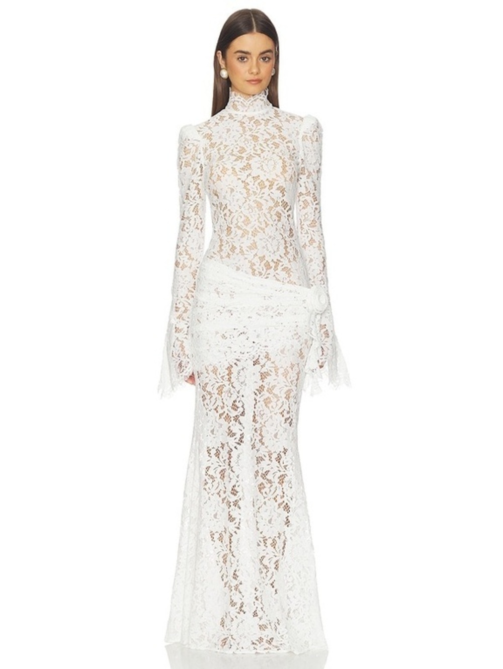 De La Vali Maxi Dress in White